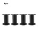 thumbnail image 5 of Muebles Ajustables Yuarrent para Camas y Gabinetes de TV Soporte de Muebles Negro 4 Piezas 8-12 cm, 5 of 6
