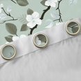 thumbnail image 4 of Erosebridal Flower Floral Blackout Curtains Set of 2 (52x84 Each) for Girls, Green Window Curtains, 4 of 6