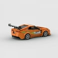 thumbnail image 3 of Racing Car City Speed Champions Fast and furious MK4 Supra Building Blocks MOC Super Racers Vehicle Technique Bricks Kids Toys, 3 of 7