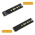 thumbnail image 2 of 2X Version M.2 (NGFF) Clé B+M vers Clé m Adaptateur pour Bus PCI-E SSD Supporte Type M.2 Clé m Dimension SSD, 2 of 7