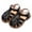 A-1Black, variant on MEZZALL Girls Sandals Flower Bowknot Wedding Dress Shoes For Toddler Soft Comfortable Everyday Party Casual Dressy Strappy Summer Lightweight Breathable Footwear Birthday / 3-3.5years