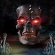 thumbnail image 4 of Cabeza De Esqueleto Brillante, Crea Un Ambiente Regalo único Cabeza De Calavera Eléctrica De Halloween Boca Móvil De Resina Para Casa Embrujada Para Fiesta Cergrey Electric Halloween Skull Head, 4 of 8