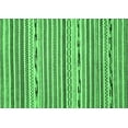 thumbnail image 1 of Ahgly Company Indoor Rectangle Abstract Emerald Green Modern Area Rugs, 4' x 6', 1 of 4