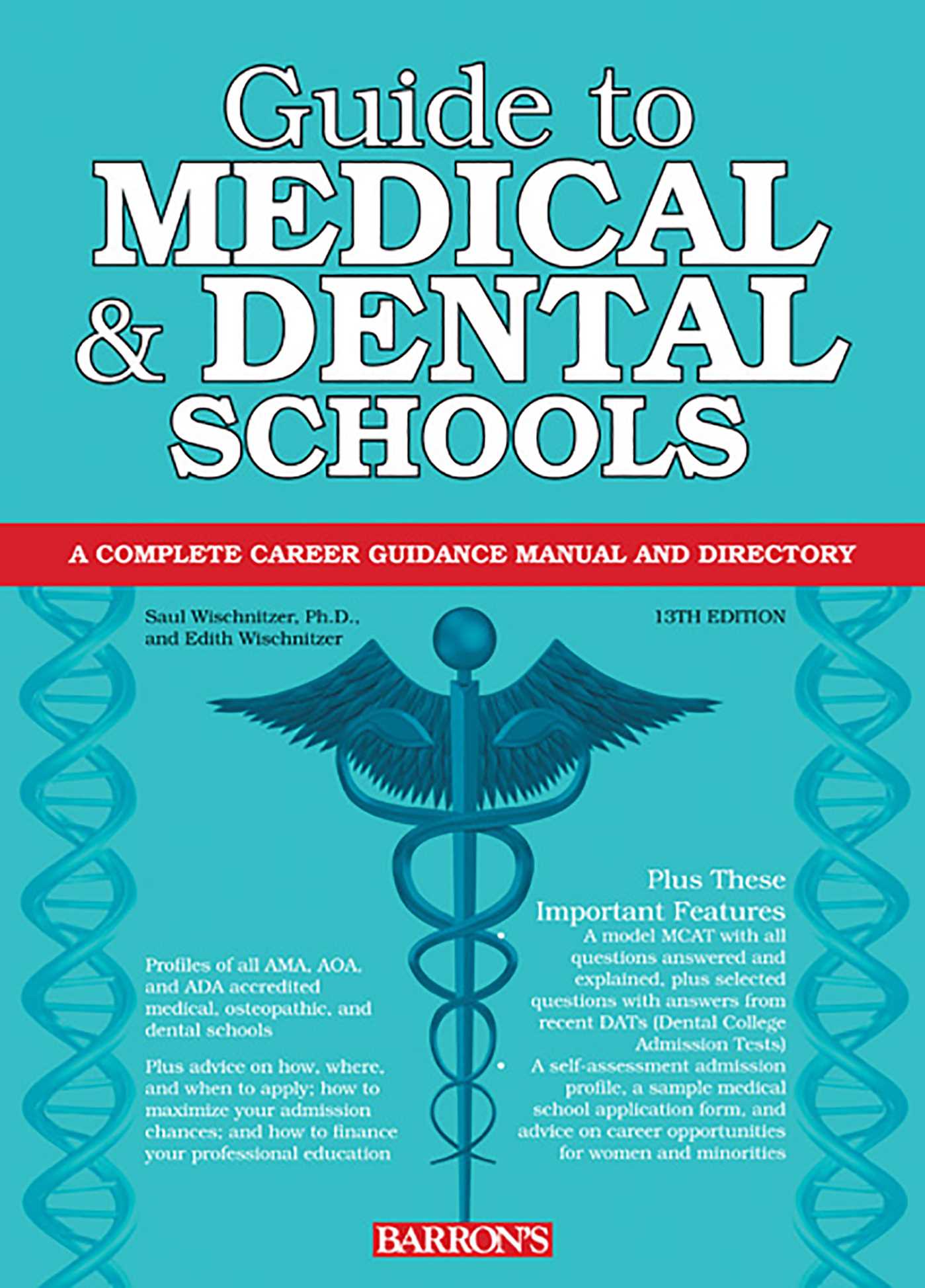 Schools　and　Barron's　Guide　Test　Dental　Prep:　to　Medical　(Paperback)
