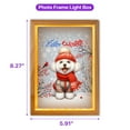 thumbnail image 5 of Hello Winter Bichon Frise Smiling in Red Scarf Hat Welcome Christmas Acrylic Plaque with Wood Photo Frame Box Bichons Dog Lovers Gifts Idea Light Box - 00017, 5 of 5