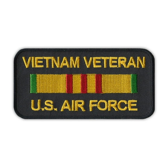 Patch, Embroidered, Vietnam Veteran U.S. Air Force, 4" x 2"