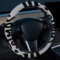 thumbnail image 2 of Christmas 14.5 Inch Printing PVC Leather Auto Accessories Car Wheel Covers Steering Wheel Cover, 2 of 6