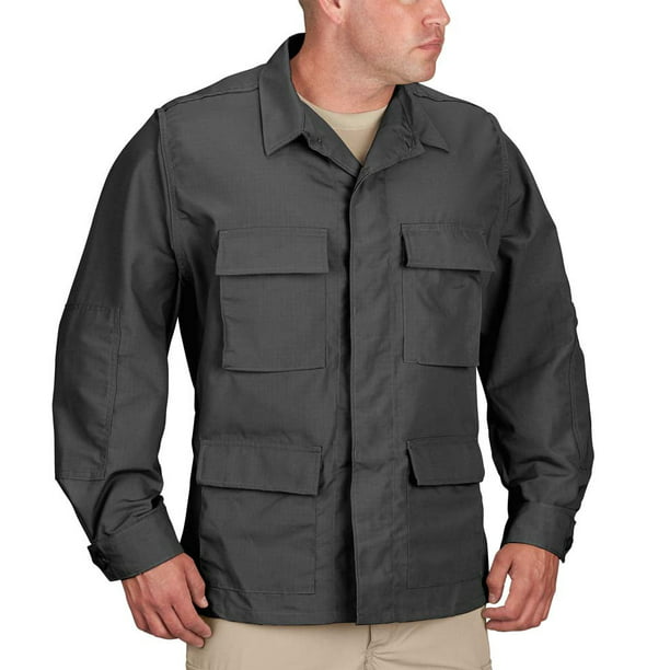 Propper - Men's BDU Coat, Dark Grey, Large Long - Walmart.com - Walmart.com