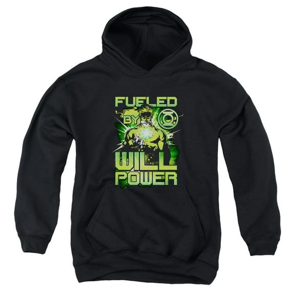 Green Lantern - Fueled - Youth Hooded Sweatshirt - Large