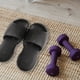thumbnail image 5 of Zapatillas para hombres antideslizantes sandalias de baño de ducha de secado rápido, suela gruesa, 5 of 5