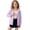 Purple, variant on Spazoro Toddler Girls UPF 50 Sun Protection Jacket, Lightweight Breathable Quick Dry Hooded Zip Up Fashion Clothes for Outdoor Purple Size 4