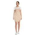 thumbnail image 2 of No Boundaries Juniors Bodycon Dress and Tee Set, 2-Piece, Sizes XS-3XL, 2 of 5