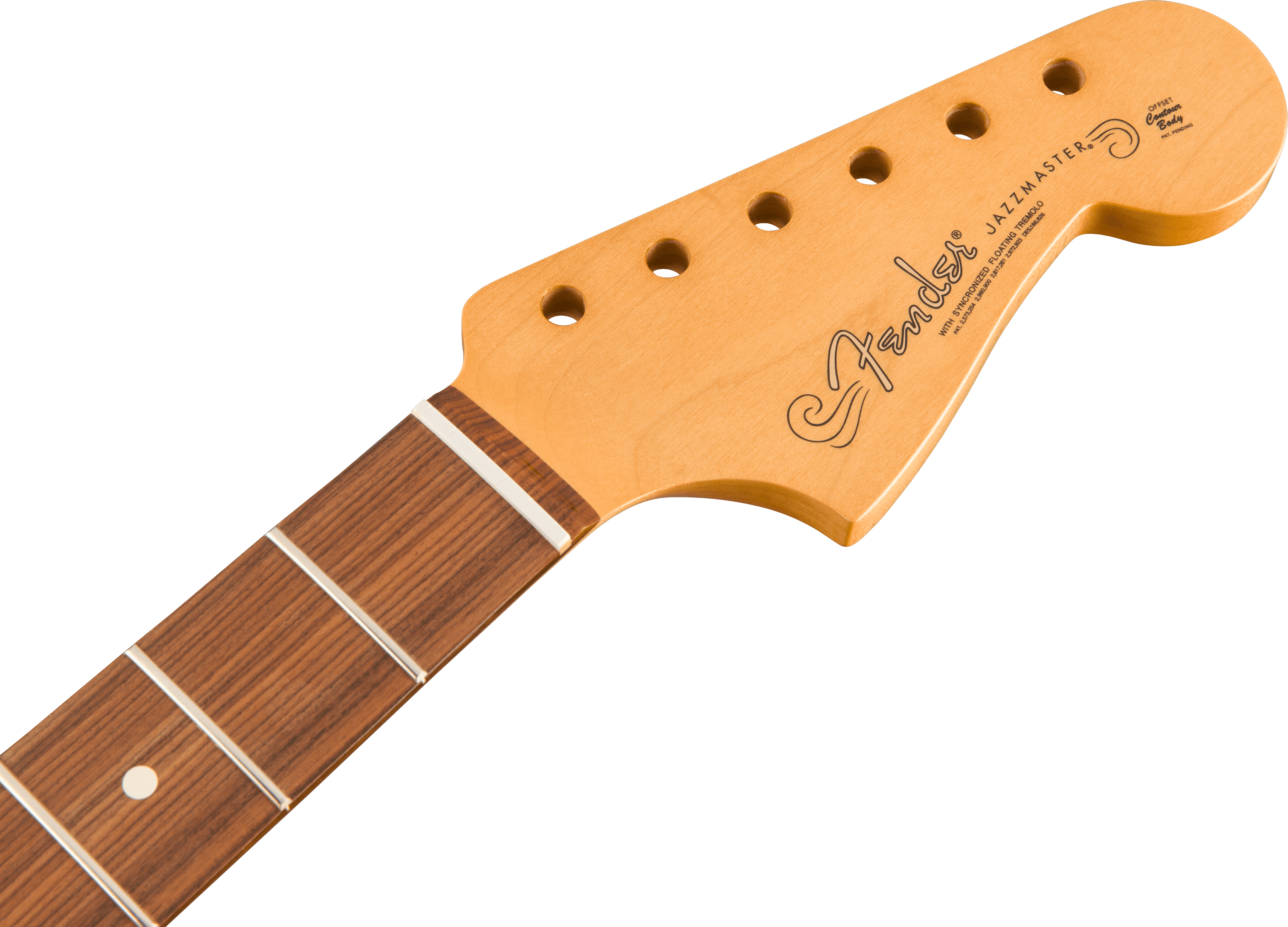 Fender Classic Player Jazzmaster Replacement Neck, Pau Ferro Fingerboard