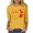 Yellow, variant on Levmjia Women's Canada Day Shirt Maple Leaf Heart Graphic Tee 3/4 Sleeve Crew Neck Patriotic Top Anniversary Gift