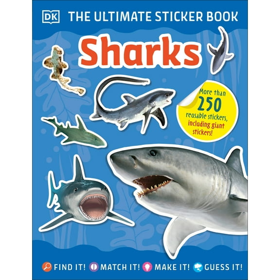 Pre-Owned The Ultimate Sticker Book Sharks (Paperback) 0744033225 9780744033229