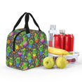thumbnail image 6 of Lsque Cactus In Pots Pattern Lunch Bag Women/Men Insulated Lunch Box,Small Leakproof Cooler Food Lunch Containers Reusable High Capacity Lunch Tote Bags, 6 of 6