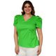 thumbnail image 2 of Blusa de popelina talla extra, modelo 2127 (Verde) verde T 40 Roman Fashion Blusa extra 2127, 2 of 6