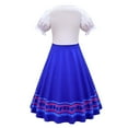 thumbnail image 5 of HAWEE Magic Princess Costume Girl Print Short Sleeve Casual Dress For Girls Ages 3-12 Years, 5 of 7