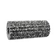 thumbnail image 3 of Soidarity Rodillo de espuma hueca EPP Fitness Muscle Relax Masaje para aliviar el dolor Rodillo Brazo Pierna Masajeador de espalda Uniforme atlético blanco negro Soidarity OD0474-02, 3 of 6