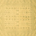 thumbnail image 1 of Ahgly Company Indoor Square Oriental Brown Traditional Area Rugs, 3' Square, 1 of 4