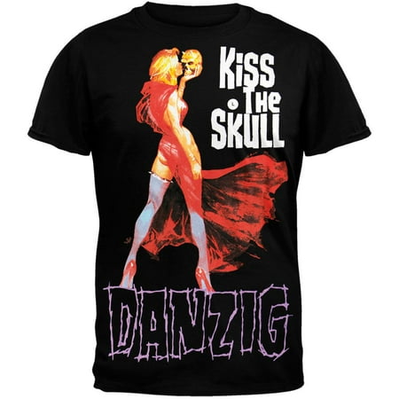 danzig shirt skull kiss