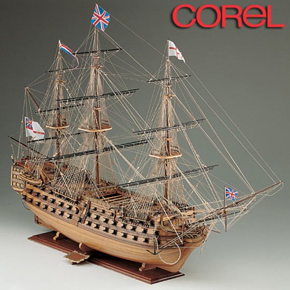 COREL HMS VICTORY 1:98 SCALE DOUBLE PLANKED KIT