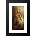 thumbnail image 2 of Matthias Grünewald 9x14 Black Modern Framed Museum Art Print Titled - St. Catherine (Early 1970s), 2 of 5