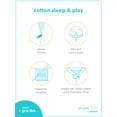 thumbnail image 5 of Pijamas para bebé Simple Joys de Carter's, paquete de 3, neutros, para dormir y jugar, recién nacido, 5 of 5