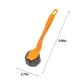 thumbnail image 3 of Cepillo de Acero Inoxidable con Mango Largo | Estropajos Metálicos Resistentes | Esponja de Lana de Acero | Mango Ergonómico Antideslizante para Limpiar Platos, Ollas, Sartenes, Parrillas, Fregaderos, 3 of 6