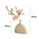 thumbnail image 2 of Ramo de flores falsas Magnolia, arreglo floral de simulación for sala de estar, centro de mesa de comedor, flores artificiales de alta calidad, 2 of 5