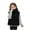 Black, variant on UQJfacai Girls Puffer Vest Kids Zip Up Padded Gilet Sleeveless Stand Collar Winter Warm Quilted Jackets Fashion Outerwear 4-14 Years