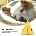 thumbnail image 3 of Minkissy 1Pcs Small Pet Tent Scratch Resistant Plastic Anti Slip Bottom Pet Shelter, 3 of 5