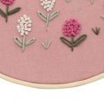 thumbnail image 3 of Kit de bordado estampado floral bordado conjunto DIY bolsa de material para principiantes entusiasta tulipán 20cm marco de bordado de plástico, 3 of 5