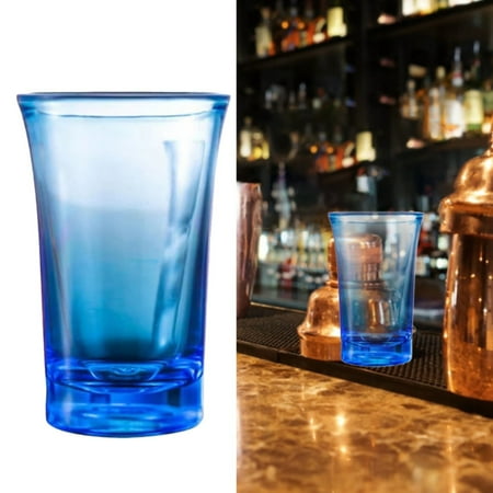 

Glass&Bottle Clearance! Meiiso Plastic Cup Bullet Cup Plastic Baijiu Cup One Mouthful Liquor Cup Creative Drinking Cup Color Cup In Bar 1x Color Bullet Glass