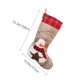 thumbnail image 2 of Medias de Navidad Titulares Precioso Muñeco de nieve Campana Impreso Regalos Bolsa Festival Suministros Bolsa de dulces Sala de estar Viaje Kits de decoración para fiestas Muñeco de nieve Bearachild HA069196-01, 2 of 6