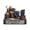 Black, variant on Funny Fathers Day Gifts, Acrylic Desk Decor with Sleeping Dad on Couch Holding Remote, 3D Office Home Decoration Ornament for Dad Who Has Everything, Best Dad Ever Present from Daughter Son
