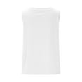 thumbnail image 6 of bnaln Two Piece Sets for Women Summer Vacation Travel Outfits V Neck Loose Sleeveless Tank Tops Wide Leg Pants Tracksuit Soft Cozy Loungewear Casual Sweatsuit Matching Lounge Sets, 6 of 9