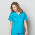 thumbnail image 2 of WonderWink WonderWORK Unisex V-Neck Top Scrub Top, 2 of 2
