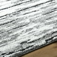 thumbnail image 6 of Hauteloom Vembo Living Room, Bedroom Area Rug - Contemporary - High Pile - Light Silver, Gray, Silver Gray - 5'3" x 7', 6 of 6