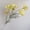 J005- Fluorescence Yellow, variant on Bouquet of Flowers Alternative, Light Blue, 28 in Hobby, 1 Pc, Decorations for Home, Dining Table Centerpiece, Wedding Reception Accents