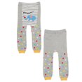 thumbnail image 5 of Wrapables® Baby & Toddler Fun For All Leggings (Set of 3), Animals & Ruffles, 5 of 10