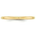 thumbnail image 3 of 14K Gold Round Wedding Band Sz 5.5, 3 of 4
