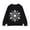 T4377 Black, variant on Mrzhqd Toddler Girls Hoodies Sweatshirts Size 18-24 Months Christmas Snowflake Printed Warm Crewneck Sweatershirt For Christmas Kids Pullover Long Sleeve Long Sleeve Cute Print Girl Tops Black