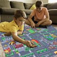 thumbnail image 4 of JNHKLASR Cities Life Kids Carpet,Playmat Rug,Washable Traffic Road Cities Map,Educational Learning,Rug Carpet for Children Playroom,Living Room,Bedroom,Classroom Decor, 4 of 7
