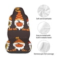 thumbnail image 4 of Yiaed Fall Gnomes Print Car Seat Covers,Universal Auto Seats Protector Fits for Car,SUV Sedan,Truck,Automotive Seat Covers & Accessories, 4 of 5