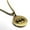 Gold, variant on Stainless Steel Batman Round Medallion Pendant Necklace