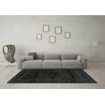 thumbnail image 3 of Ahgly Company Indoor Rectangle Persian Light Blue Traditional Area Rugs, 8' x 12', 3 of 4