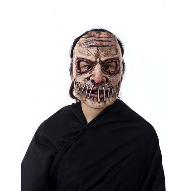 Máscara de Halloween Qarigey de látex cómoda y transpirable para fiesta Cosplay duradero y resistente