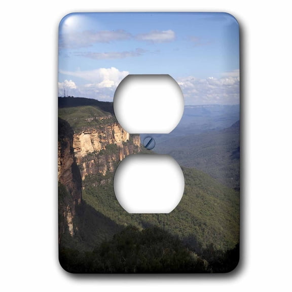 3dRose, Australia, Blue Mtns, Kings Tableland, Jamison Valley -AU01 DWA3252 - David Wall, 2 plug outlet cover