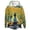 Yellow, variant on OIOLOYJM Halloween Hoodies for Women Happy Colorful Witch Graphic Long Sleeve Loose Fit Party Sweatshirt Fall Winter Outdoor Fashion Warm Comfortable Hooded Shirt Multicolor L